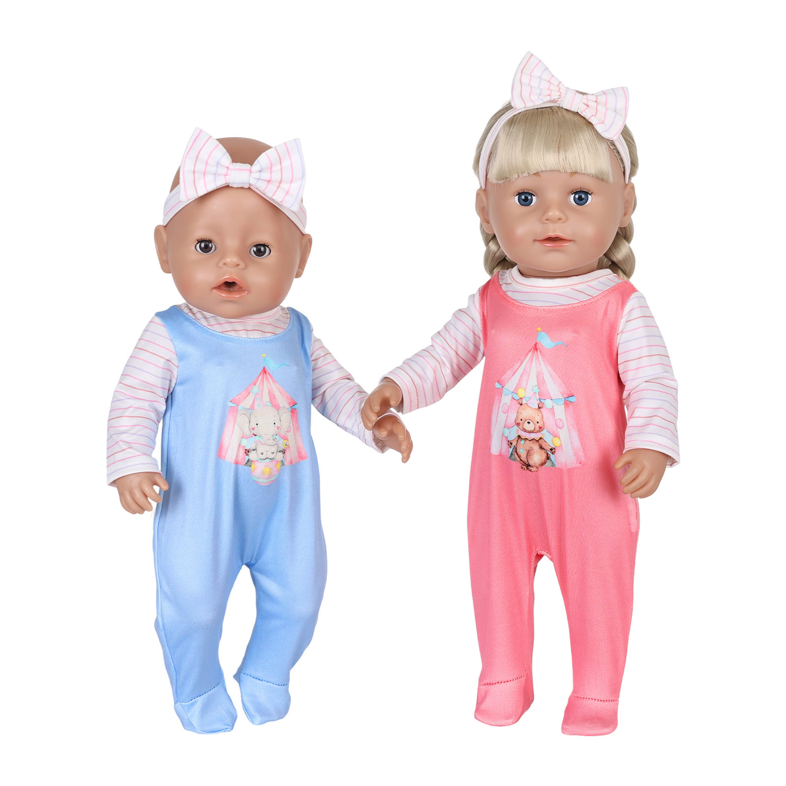 Baby Clothing Us - Pakaian Boneka untuk Boneka Bayi 16-18
