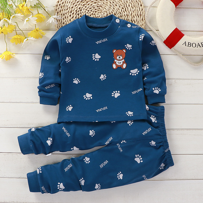 Baby Clothing For Sleep - Setelan piyama lengan panjang bayi, kostum