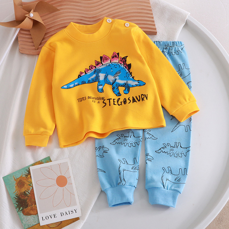 Baby Clothing For Sleep - Setelan piyama lengan panjang bayi, kostum