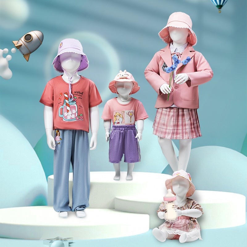 Baby Clothing Display - Manekin anak-anak untuk pajangan pakaian anak,