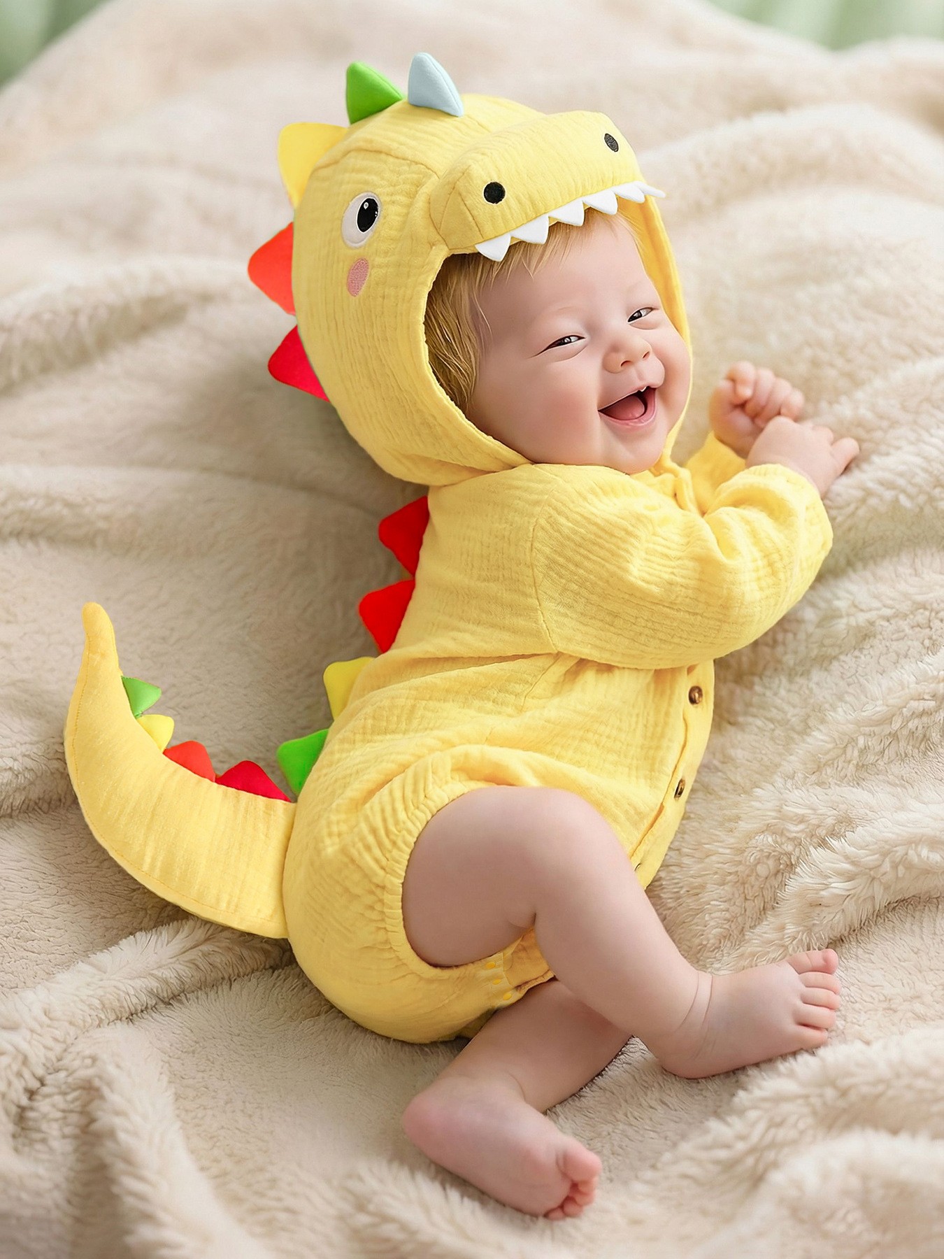 Pakaian bayi dinosaurus lucu u - Romper Onesie Baby ulasan dan harga