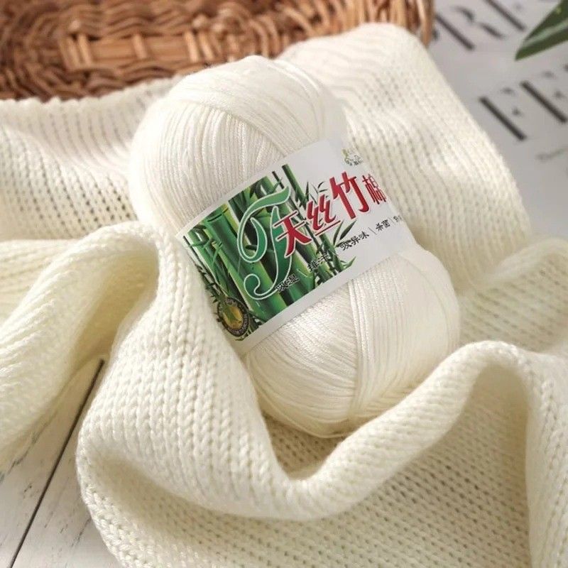 Benang Katun Bambu Arang Halus - Baby Clothing Yarn ulasan dan harga
