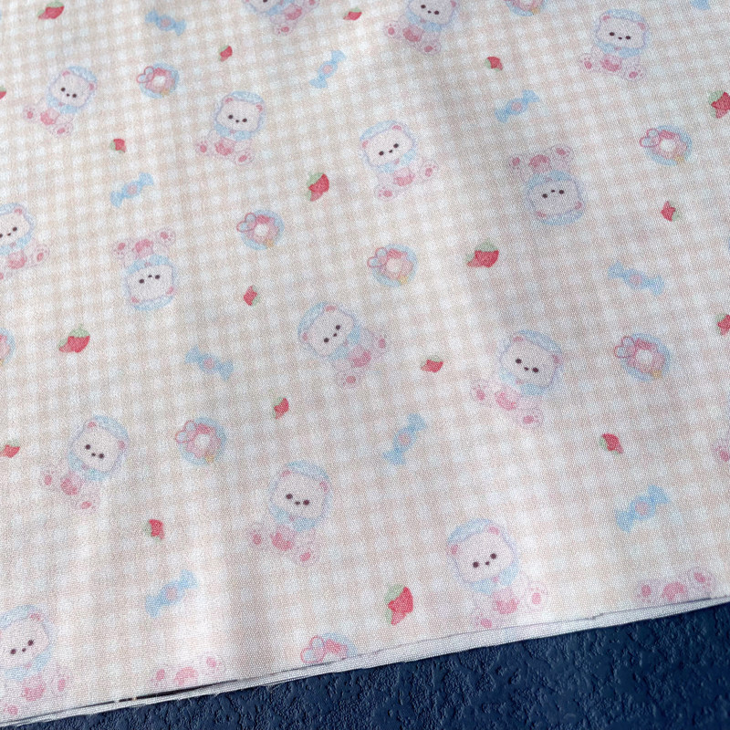 Kain Lolita Motif “Baby Bear”  - Baby Clothing Us ulasan dan harga