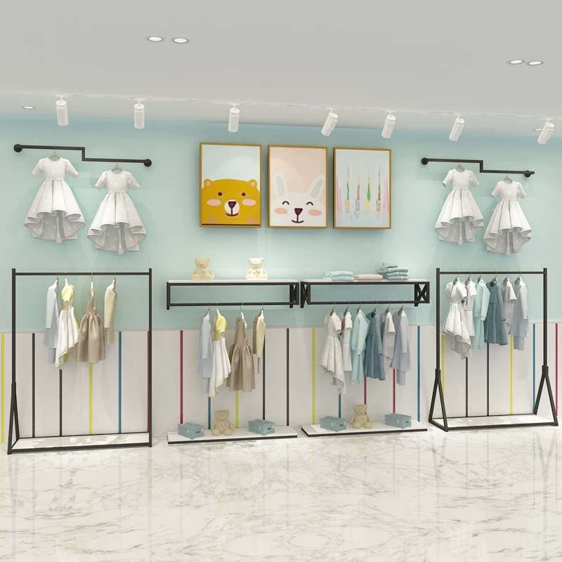 Rak Display Toko Pakaian Anak, - Baby Clothing Display ulasan dan harga