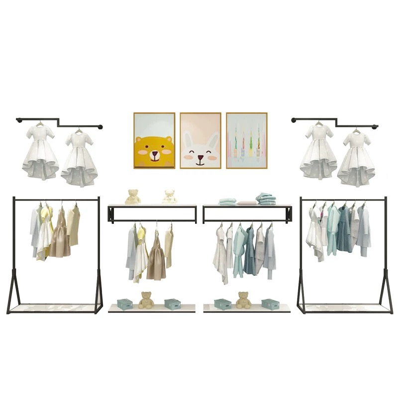 Rak Display Toko Pakaian Anak, - Baby Clothing Display ulasan dan harga