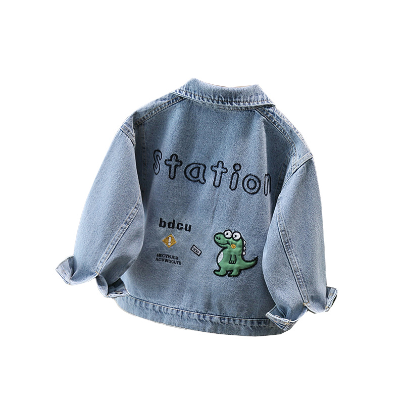 Jaket Denim Anak Bayi Gaya Luc - Baby Clothing Us ulasan dan harga
