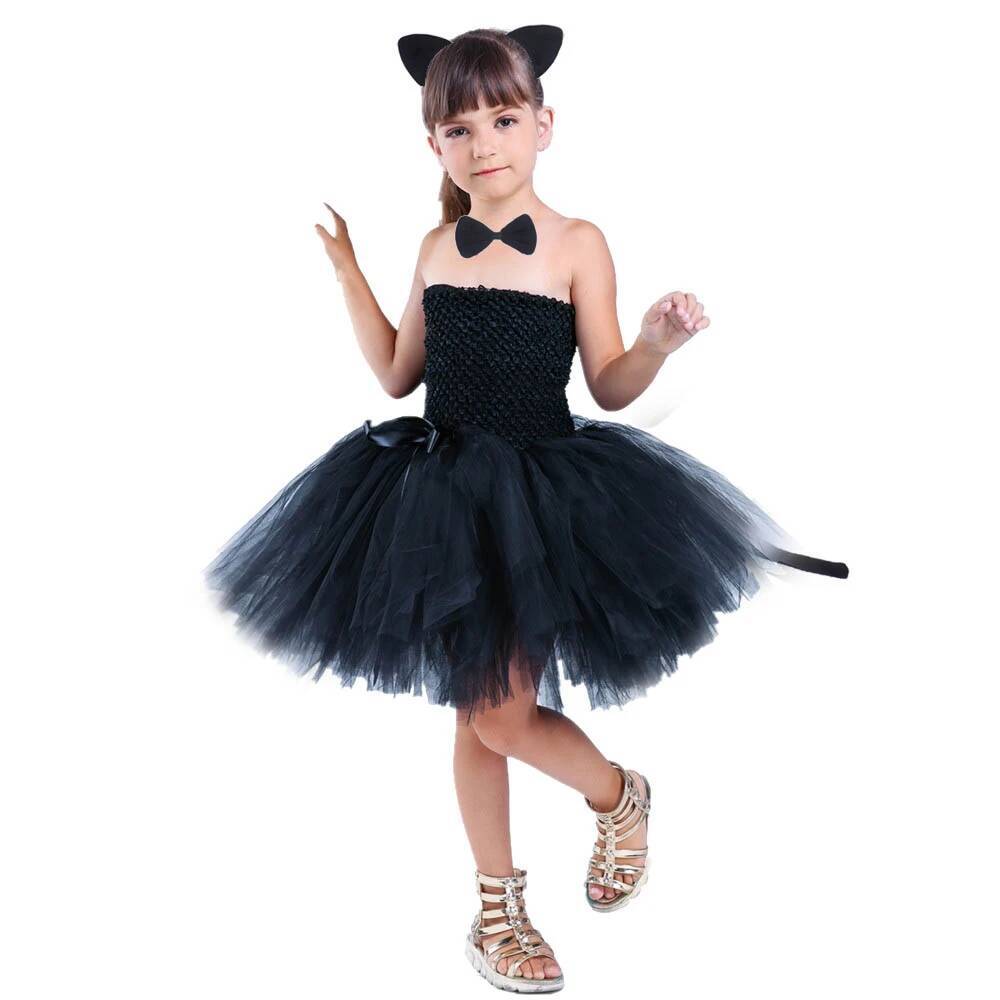 Gaun Tutu Kucing Hitam Lucu Ga - Baby Clothing Usa ulasan dan harga