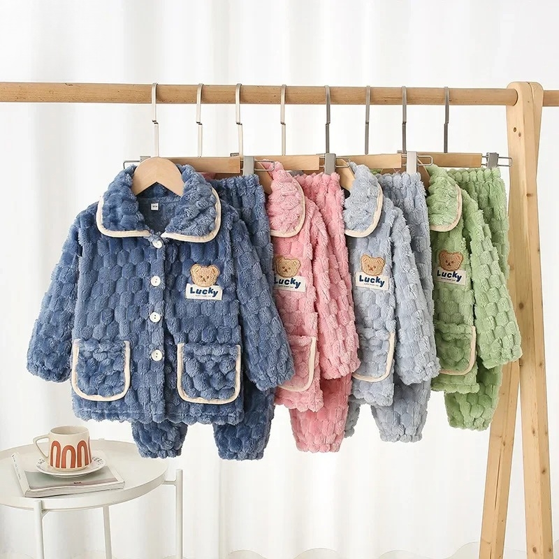 Piyama Tebal Flanel Musim Gugu - Baby Clothing For Sleep ulasan dan harga