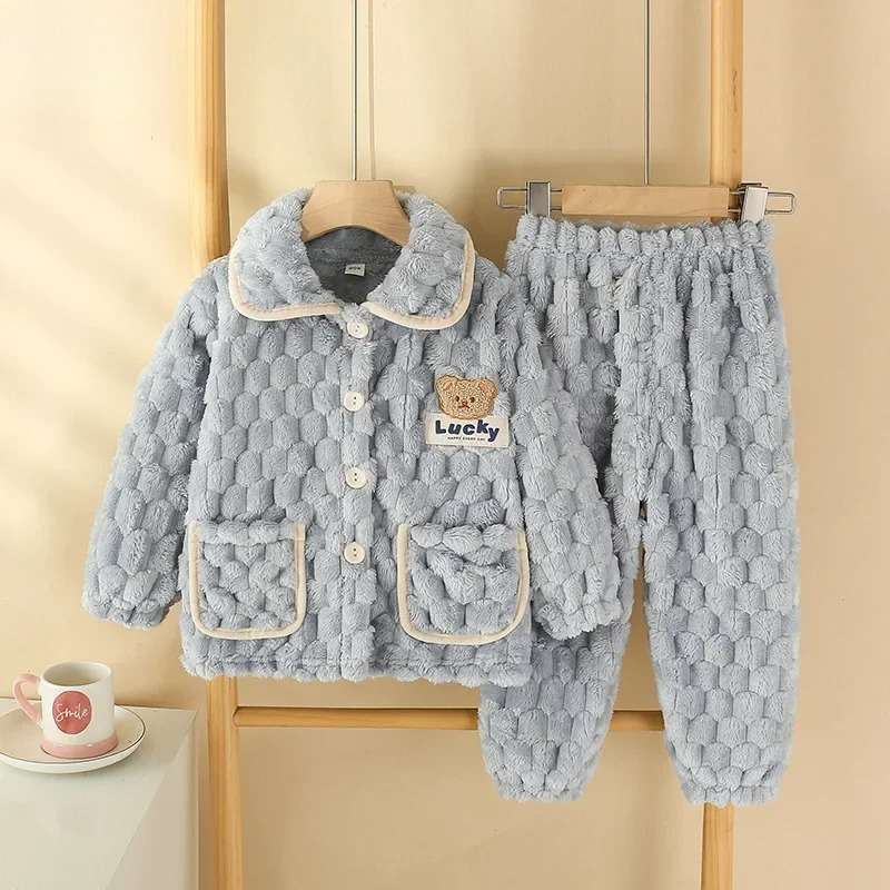 Piyama Tebal Flanel Musim Gugu - Baby Clothing For Sleep ulasan dan harga