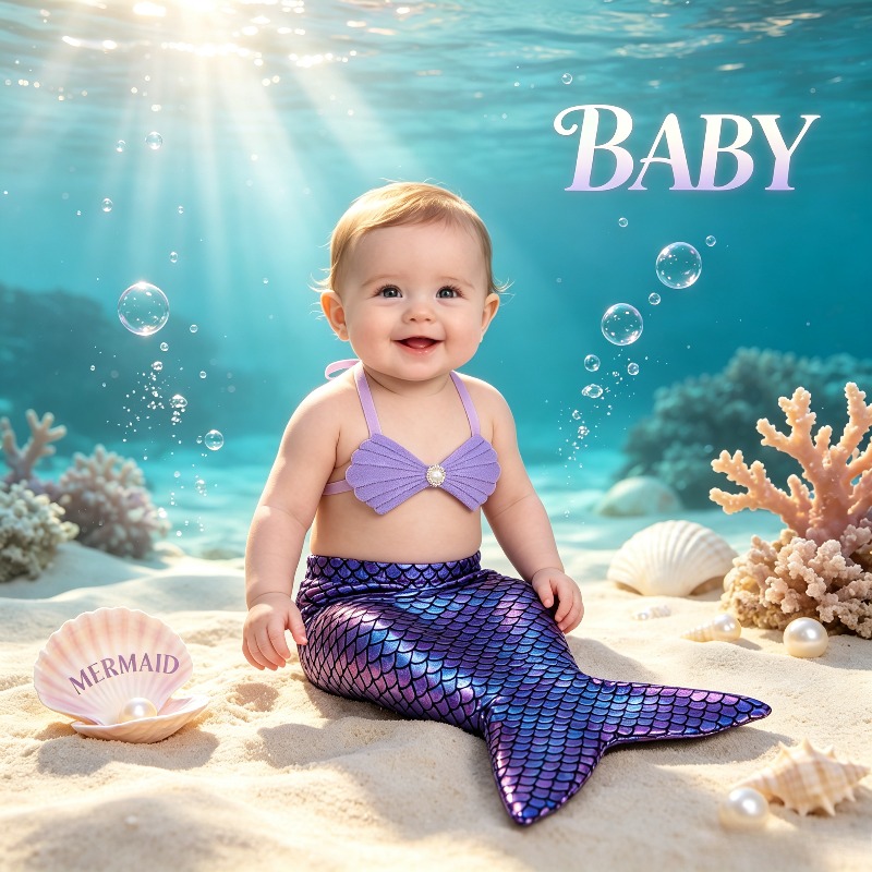 Kostum Cosplay Putri Duyung Ba - Baby Clothing Usa ulasan dan harga