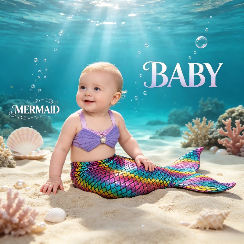 Kostum Cosplay Putri Duyung Ba - Baby Clothing Usa ulasan dan harga